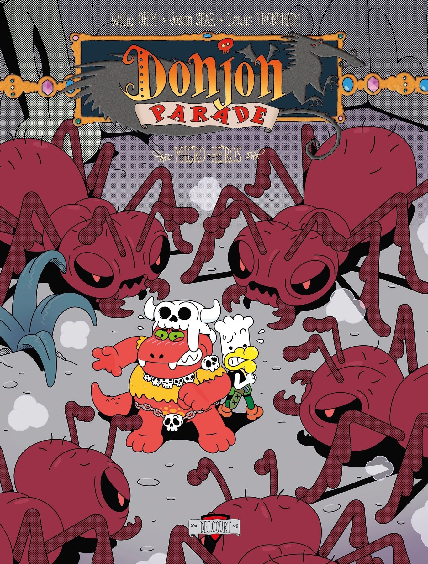 Couverture de l'album Donjon Parade Tome 10 Micro-héros