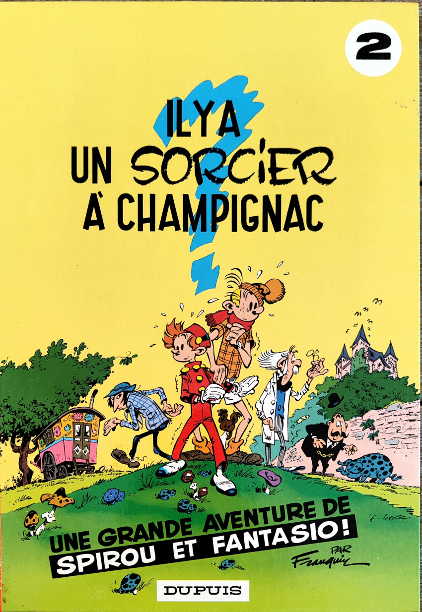 Couverture de l'album Spirou et Fantasio Tome 2 Il y a un sorcier a Champignac