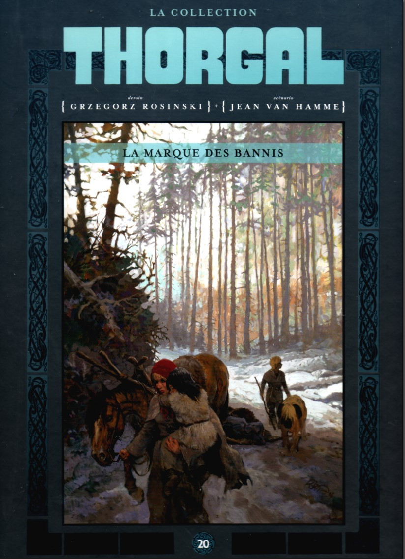 Couverture de l'album Thorgal - La collection Tome 20 La marque des bannis