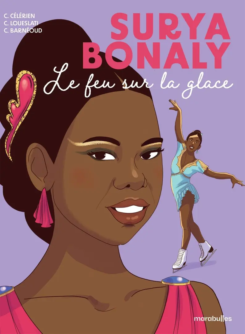 Couverture de l'album Surya Bonaly Le feu sur la glace