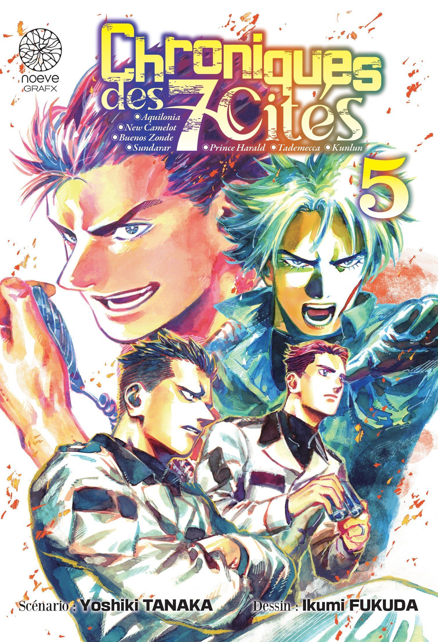 Couverture de l'album Chroniques des 7 cités 5