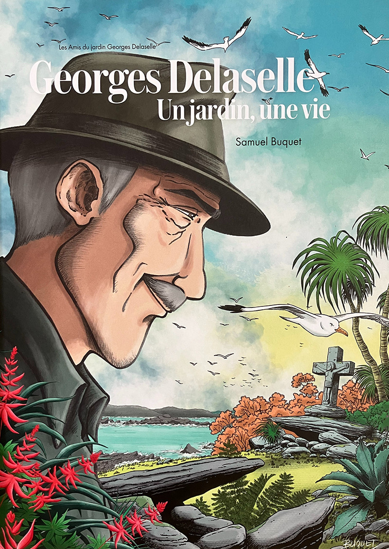 Couverture de l'album Georges Delaselle Un jardin, une vie