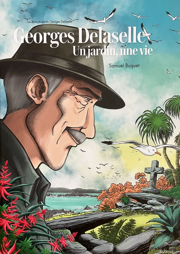 Couverture de l'album Georges Delaselle Un jardin, une vie