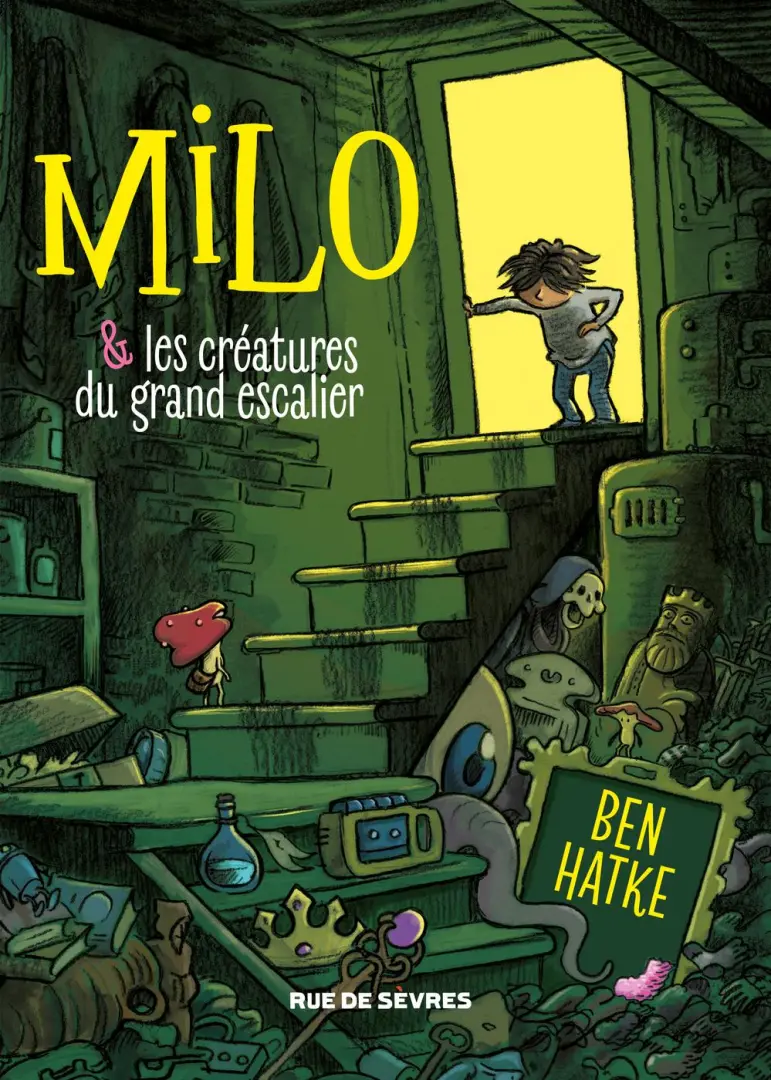 Couverture de l'album Milo & les créatures du grand escalier