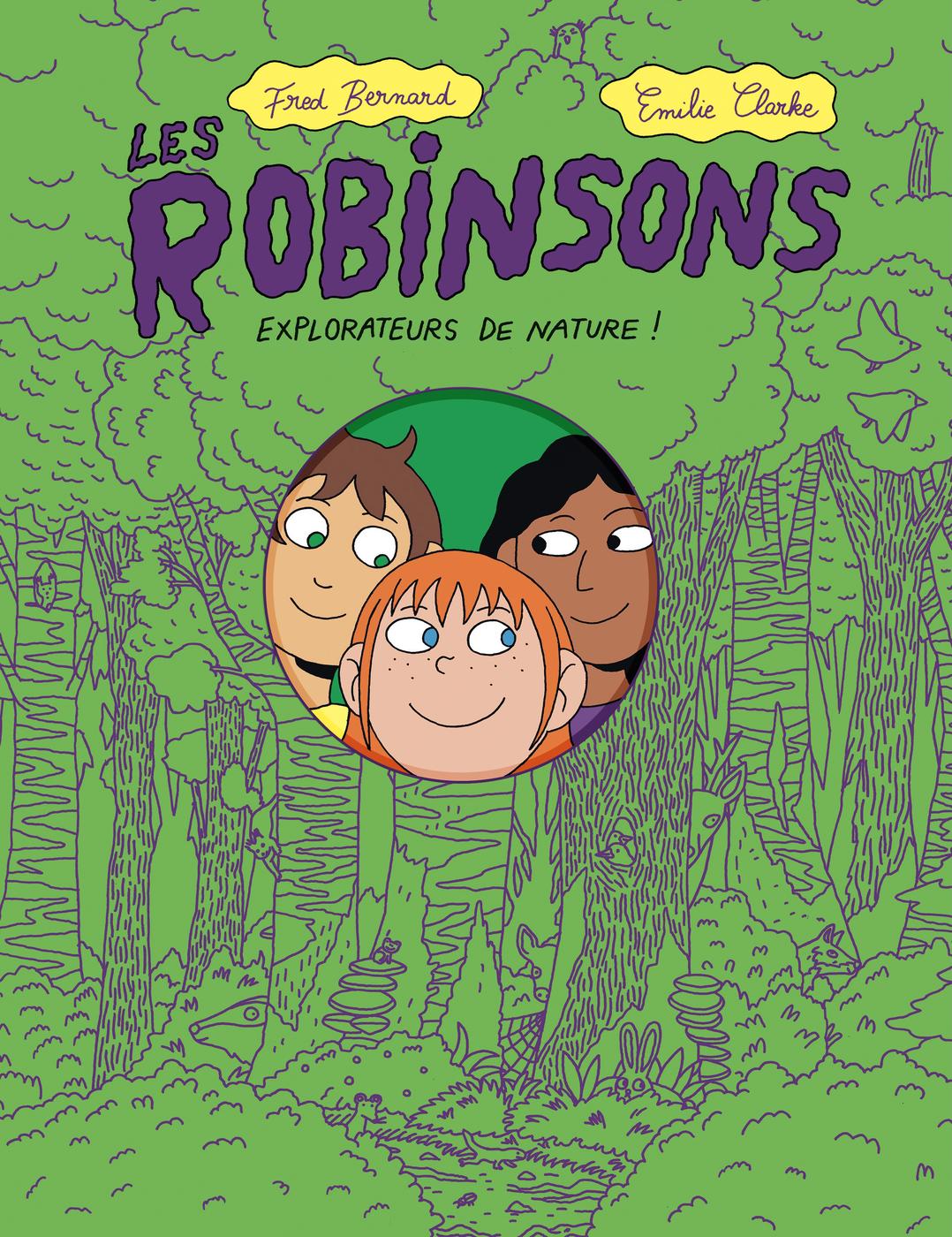 Couverture de l'album Les Robinsons Explorateurs de nature !