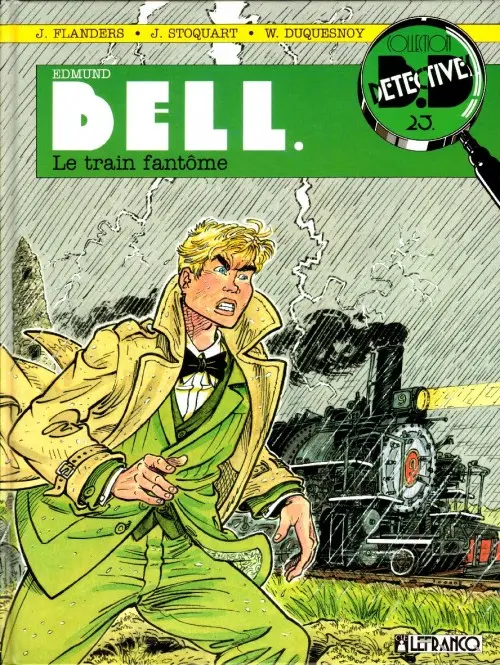 Couverture de l'album Les enquêtes d'Edmund Bell Tome 5 Le train fantôme