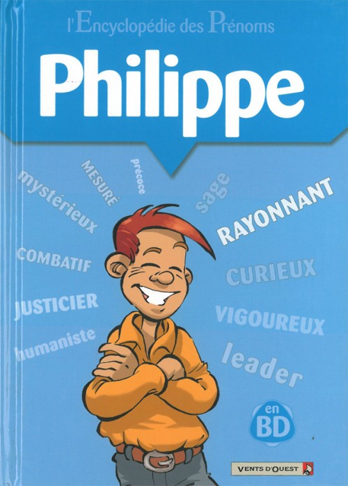 Couverture de l'album L'Encyclopédie des prénoms en BD Tome 8 Philippe