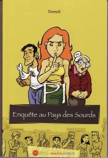 Couverture de l'album Enquête aux pays des sourds