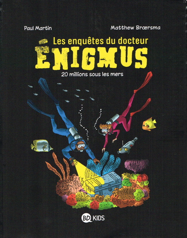 Couverture de l'album Les Enquêtes du docteur Énigmus Tome 4 20 millions sous les mers