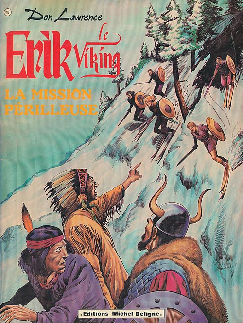 Couverture de l'album Erik le viking Tome 10 La mission périlleuse