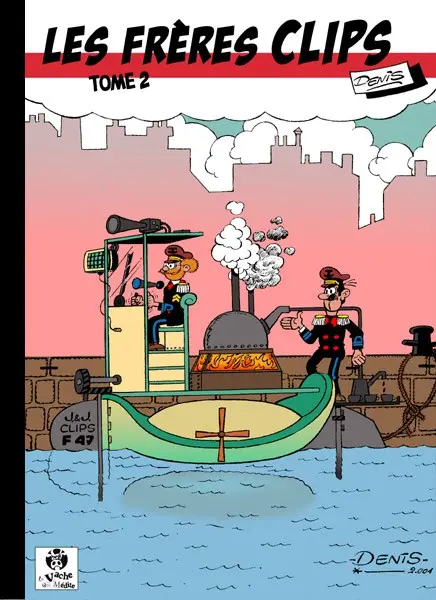 Couverture de l'album Une aventure des Frères Clips Tome 2 Les Frères Clips