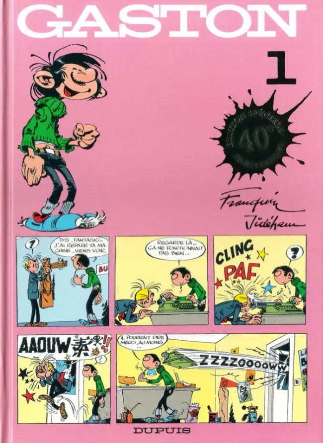 Couverture de l'album Gaston Tome 1