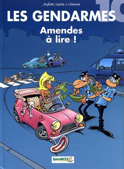 Couverture de l'album Les Gendarmes Tome 10 Amendes à lire !