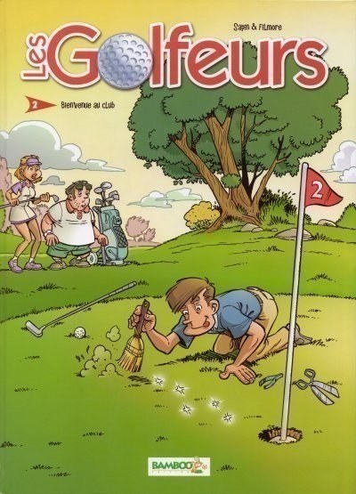 Couverture de l'album Les Golfeurs Tome 2 Bienvenue au club