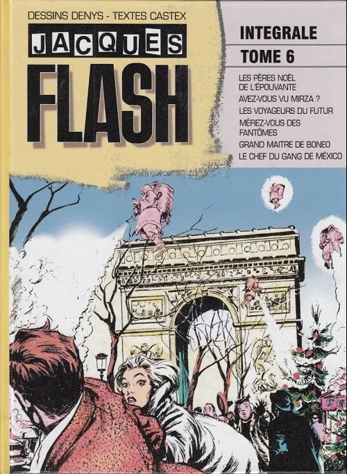 Couverture de l'album Jacques Flash Intégrale Tome 6