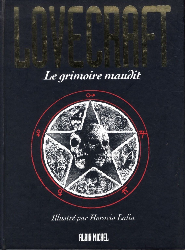 Couverture de l'album Lovecraft Tome 1 Le grimoire maudit