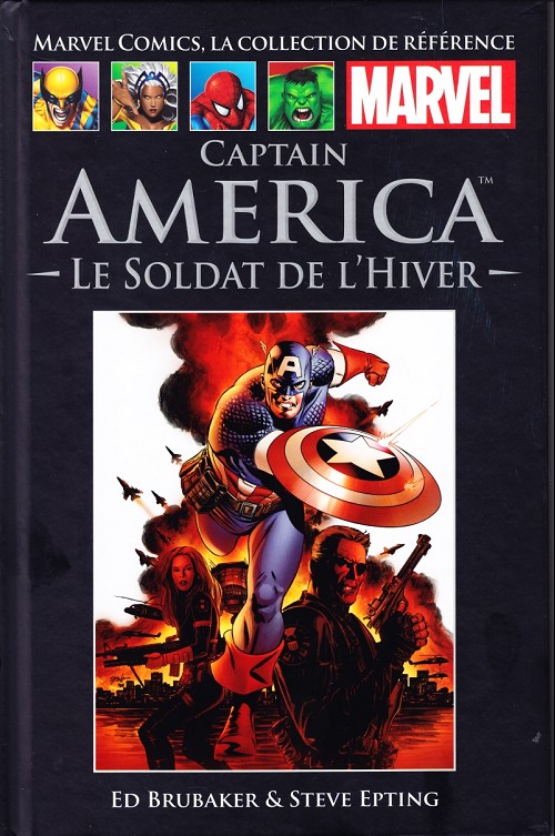 Couverture de l'album Marvel Comics - La collection de référence Tome 10 Captain America - Le Soldat de l'Hiver