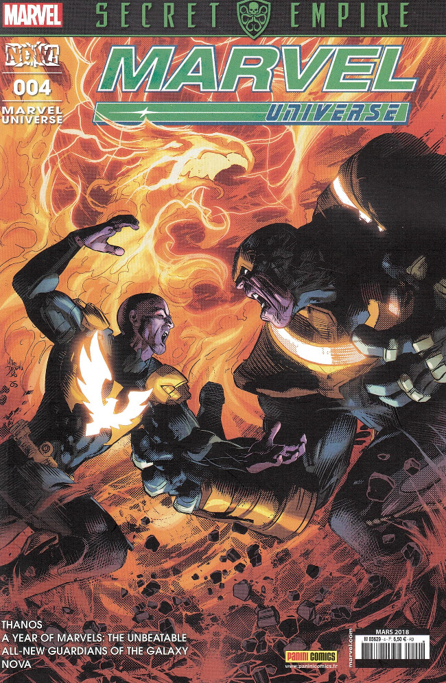 Couverture de l'album Marvel Universe Tome 4 Duel divin