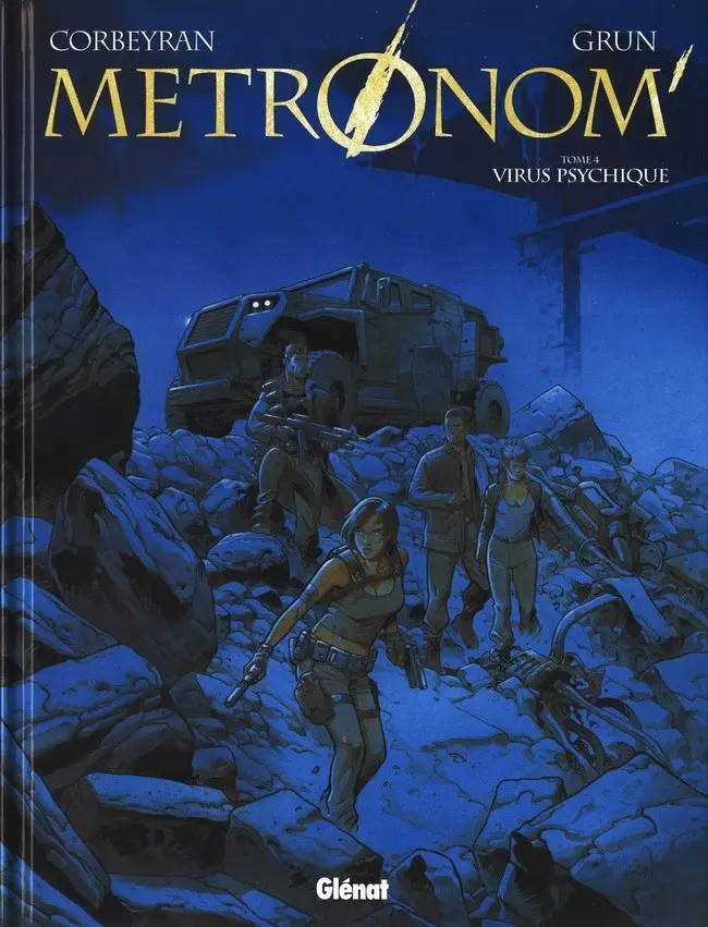 Couverture de l'album Metronom' Tome 4 Virus psychique