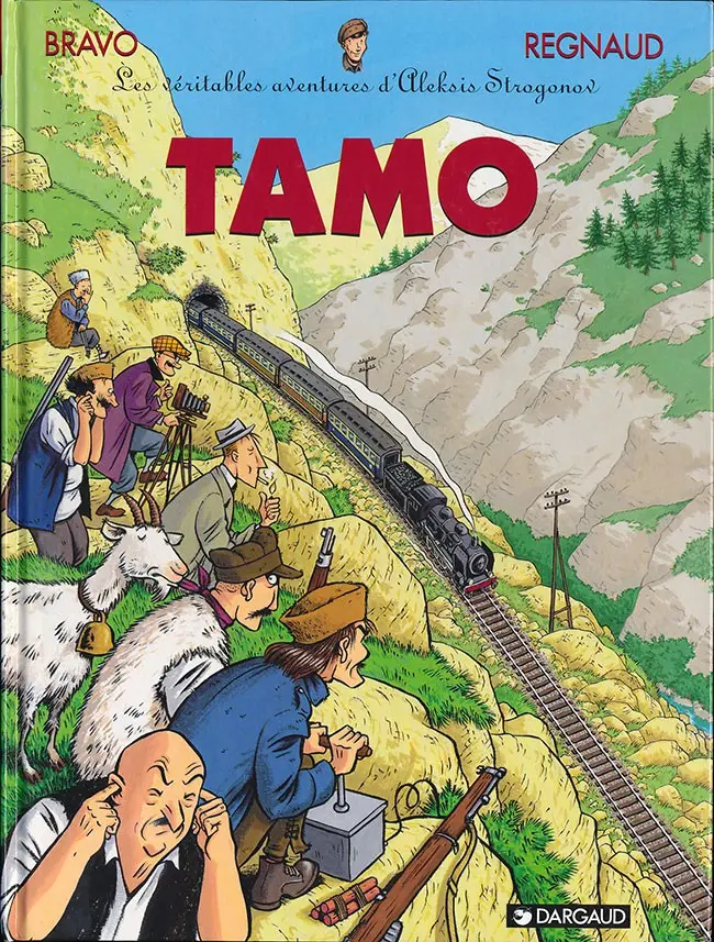 Couverture de l'album Les véritables aventures d'Aleksis Strogonov Tome 3 Tamo