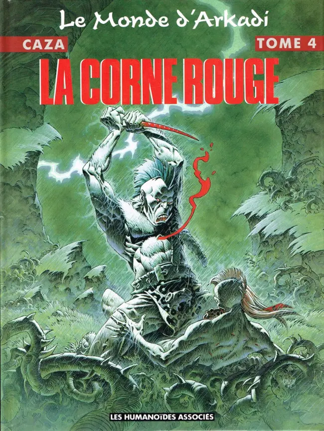 Couverture de l'album Le monde d'Arkadi Tome 4 La corne rouge