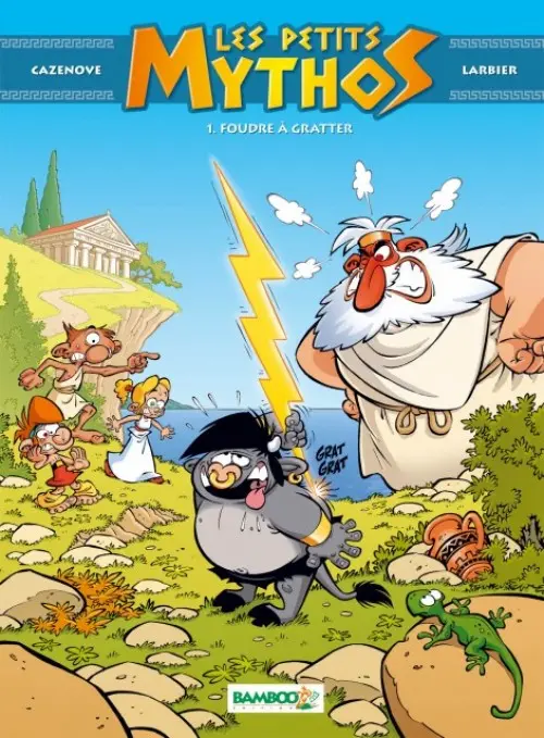 Couverture de l'album Les Petits Mythos Tome 1 Foudre à gratter