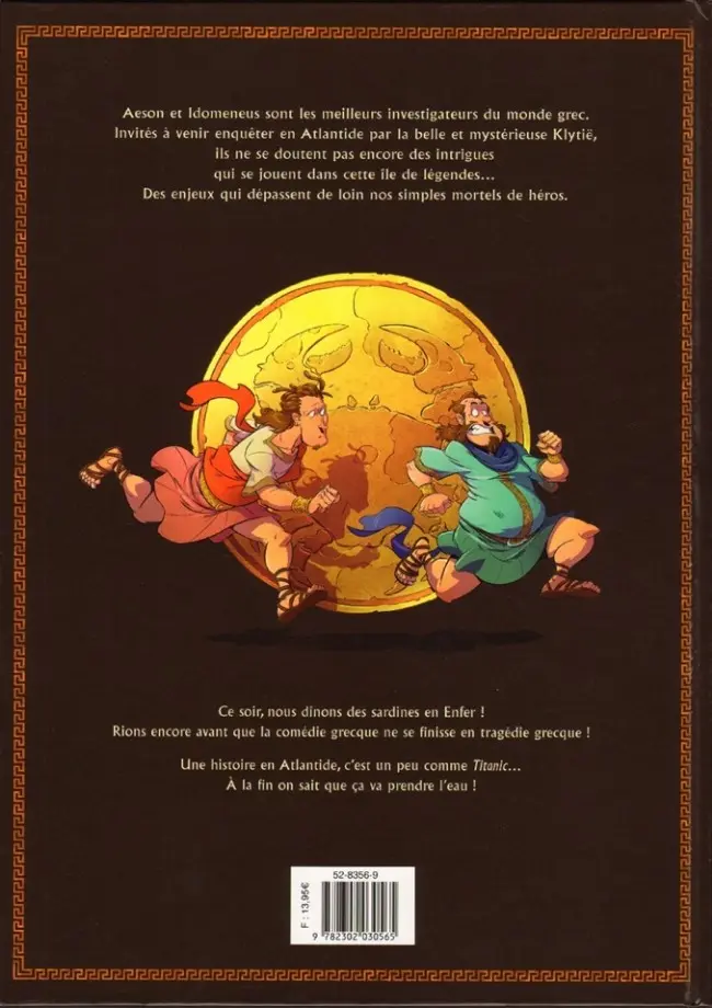 Verso de l'album Questor Tome 3 Le Prince aux crabes d'or
