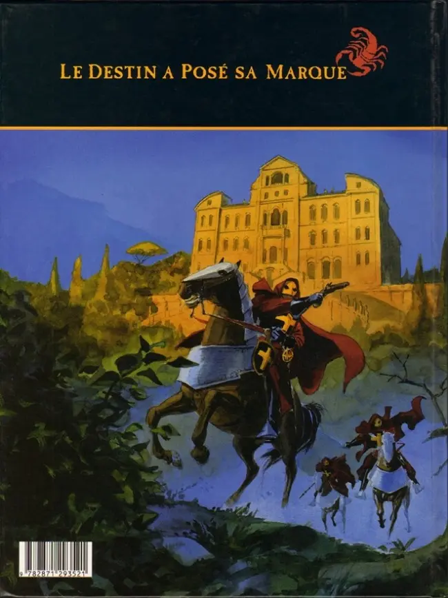 Verso de l'album Le Scorpion Tome 2 Le secret du Pape