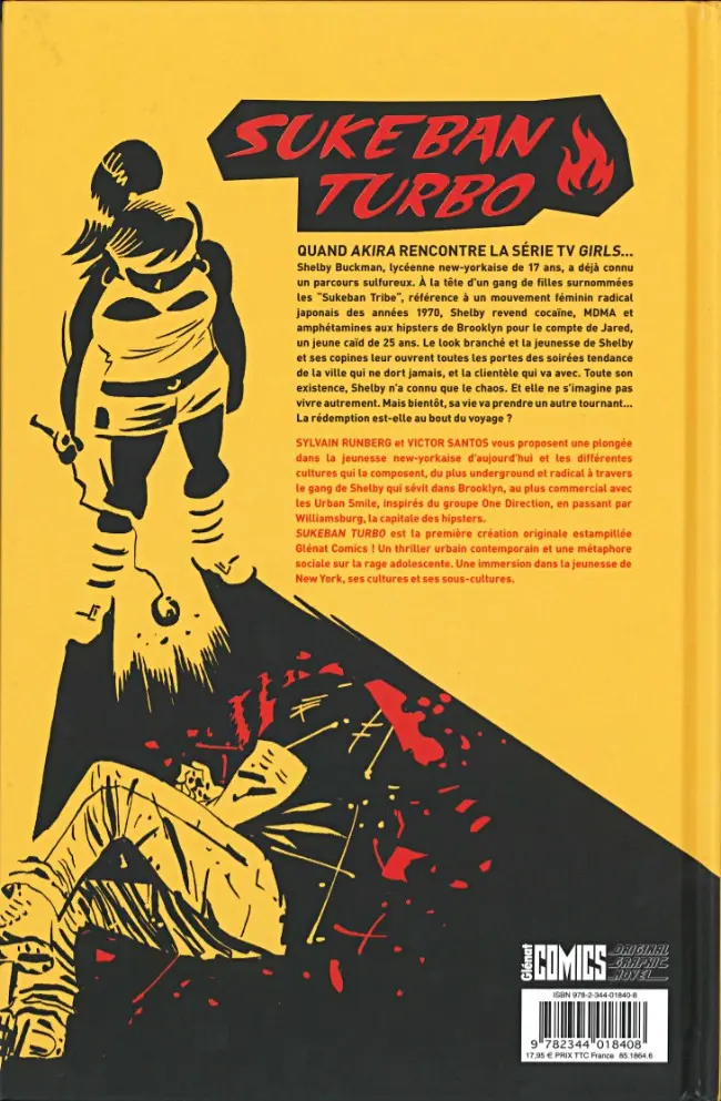 Verso de l'album Sukeban Turbo