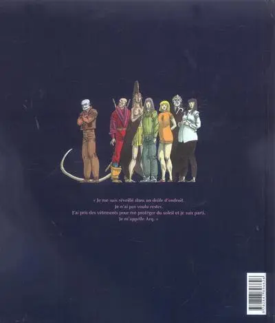 Verso de l'album Arq Tome 8 Retrouvailles