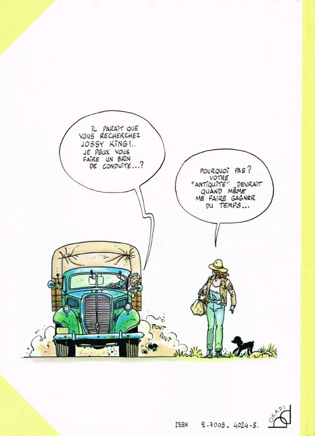 Verso de l'album Trafic