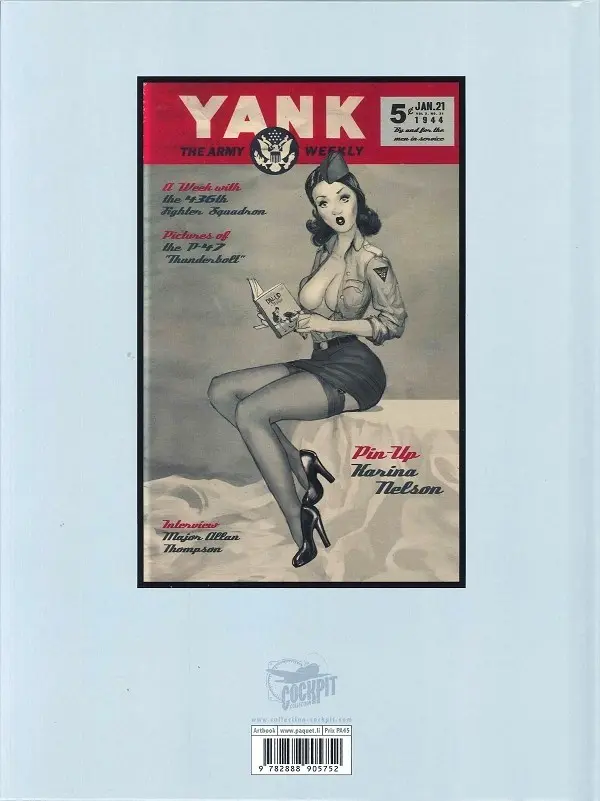 Verso de l'album Pin-Up Wings 1