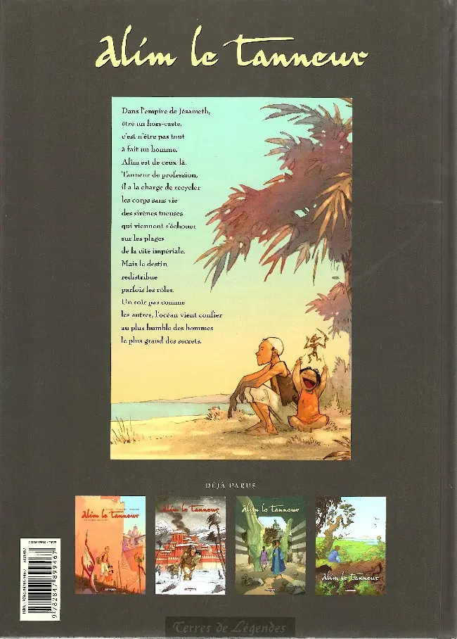 Verso de l'album Alim le tanneur Tome 2 le vent de l'exil