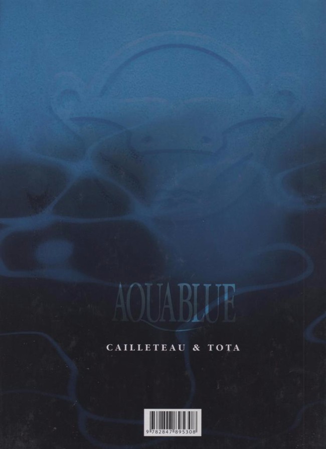 Verso de l'album Aquablue Tome 6 Étoile blanche - Première partie