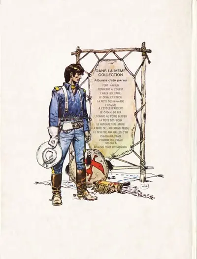 Verso de l'album Blueberry Tome 10 Général Tête Jaune