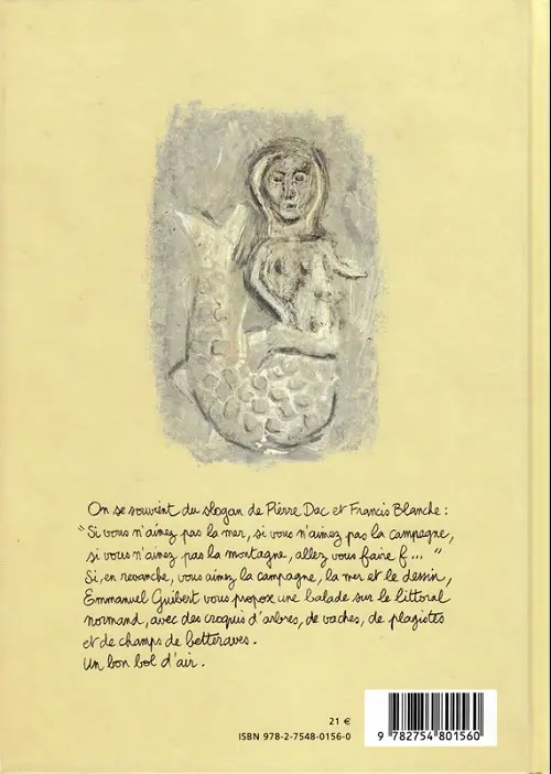 Verso de l'album La Campagne à la mer