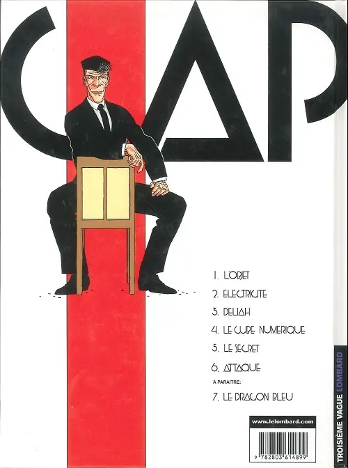 Verso de l'album Capricorne Tome 5 Le secret