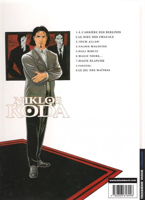 Verso de l'album Niklos Koda Tome 5 Hali Mirvic