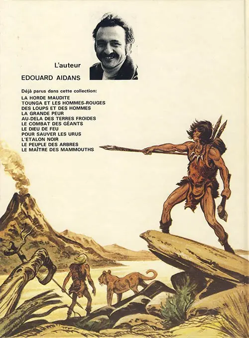 Verso de l'album Tounga Tome 3 Des loups et des hommes