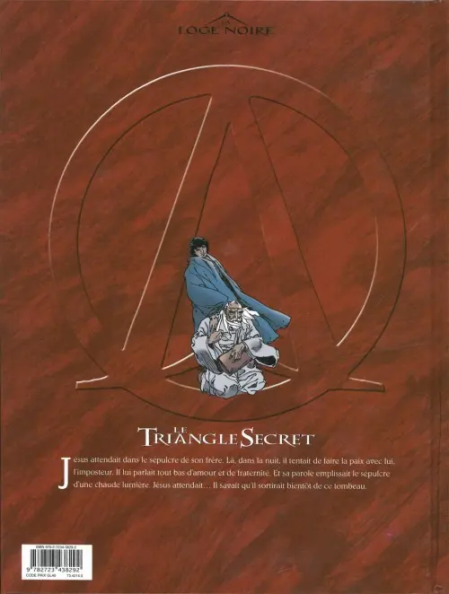 Verso de l'album Le Triangle secret Tome 7 L'imposteur