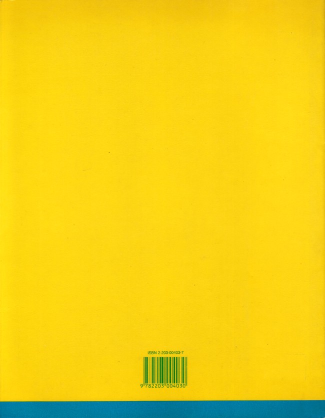 Verso de l'album Fondation Joan Miró - Hommage à Hergé