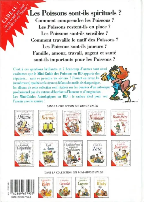 Verso de l'album Le Mini-guide ... Tome 12 Le mini-guide des Poissons