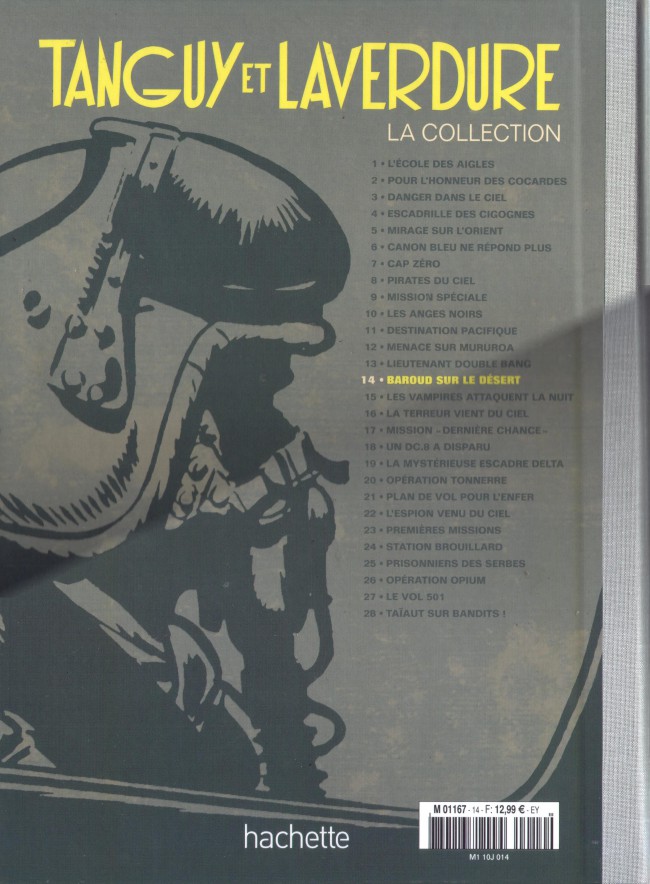 Verso de l'album Tanguy et Laverdure - La Collection Tome 14 Baroud sur le désert