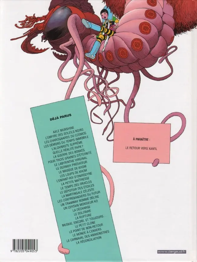 Verso de l'album Le Vagabond des Limbes Tome 29 La réconciliation