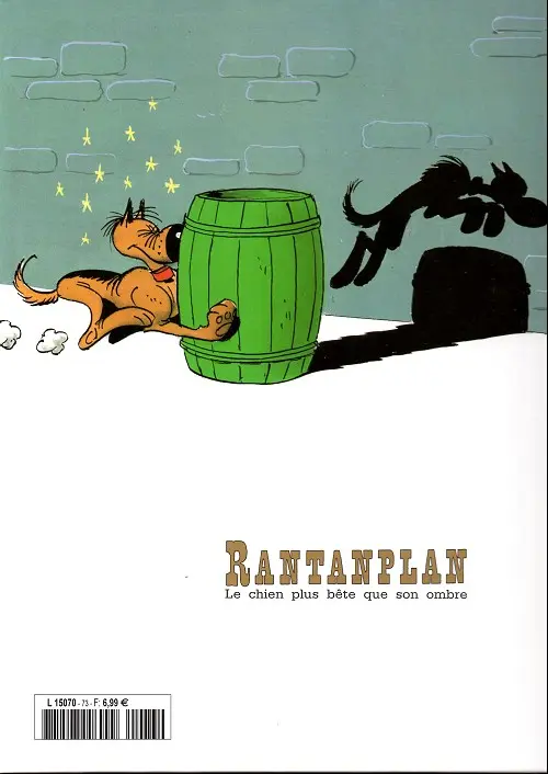 Verso de l'album Lucky Luke La collection Tome 73 Rantanplan - Mirage dangereux (Bêtisier 3)