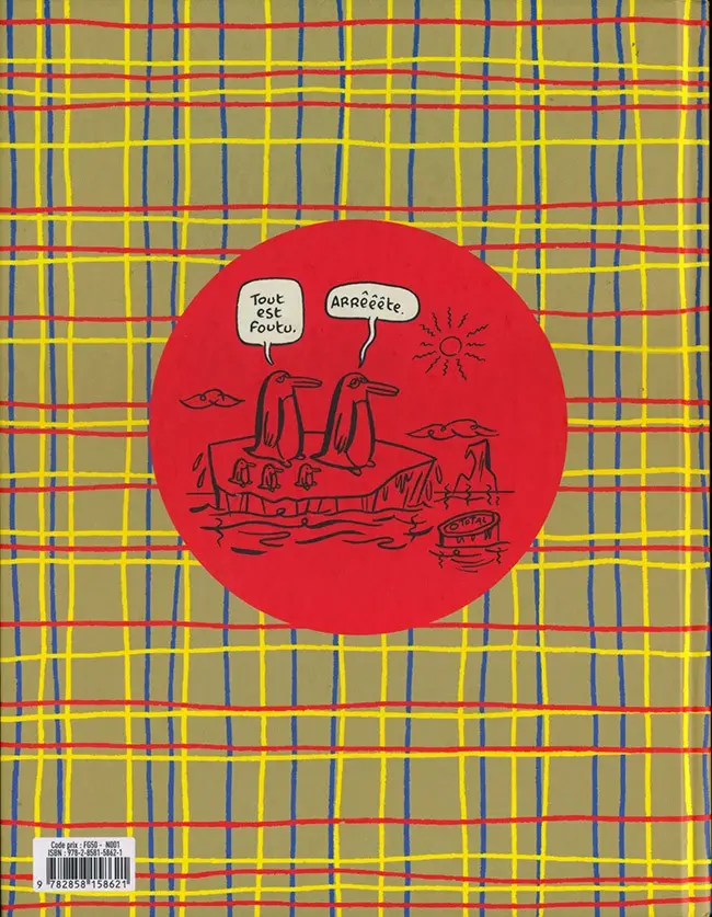 Verso de l'album Bienvenue à BoBoLand Tome 1
