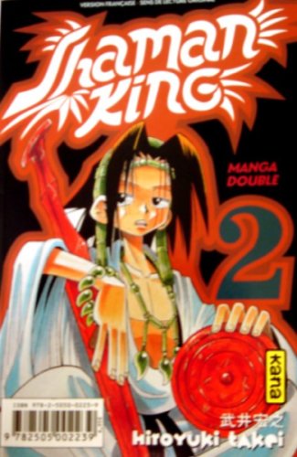 Verso de l'album Shaman King Manga double