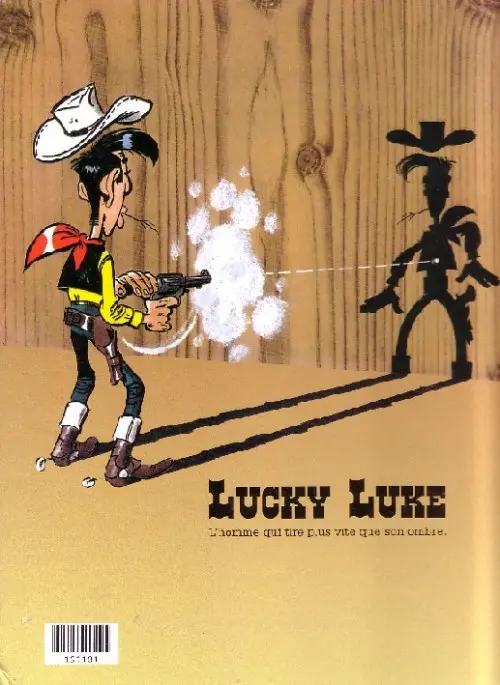 Verso de l'album Lucky Luke Tome 34 Dalton city