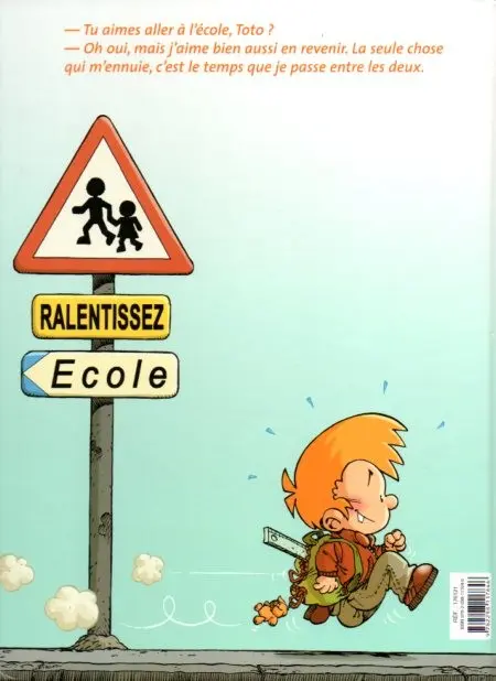 Verso de l'album Les Blagues de Toto Tome 12 Bête de concours