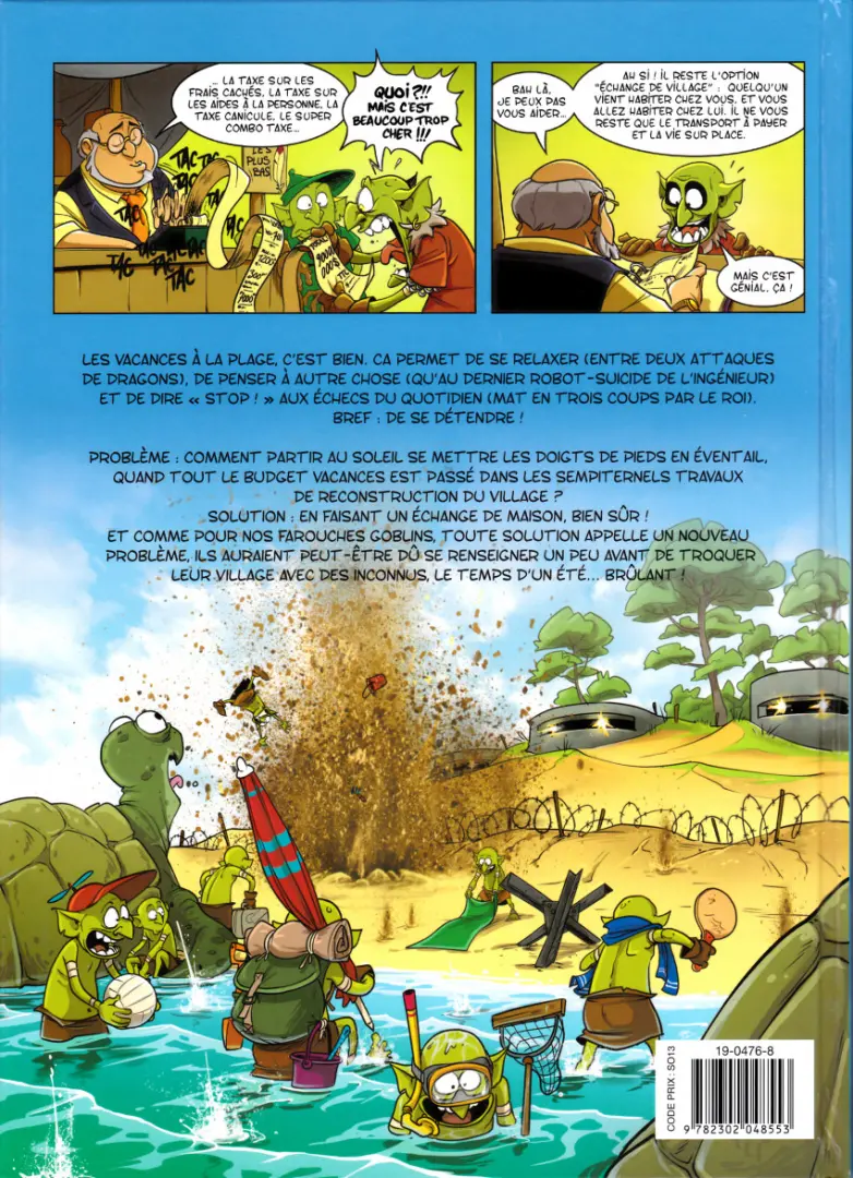 Verso de l'album Goblin's Tome 9 Sable chaud et légionnaires